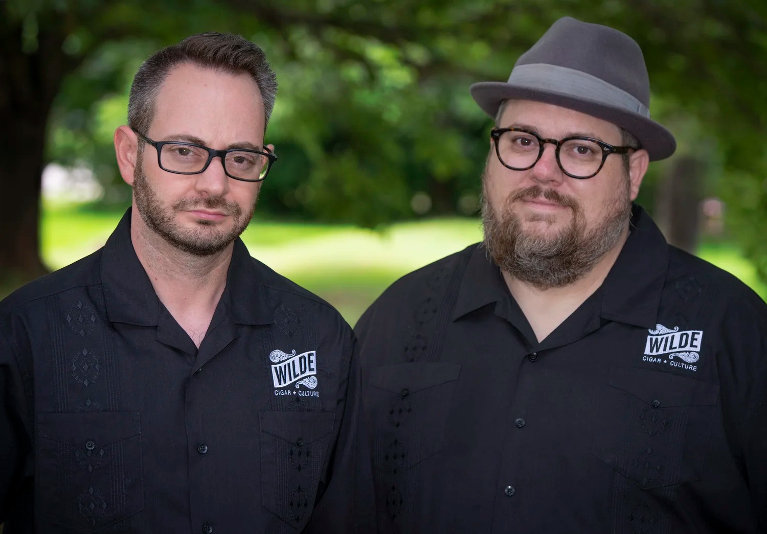 Photo of Wilde Cigars Owners Nathan and Kris